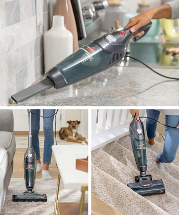 The BISSELL® Featherweight™ PowerBrush Vacuum offers quick and effective multi-surface cleaning with its ultra-light design and powerful motorized brush roll.2773 The BISSELL® Featherweight™ PowerBrush Vacuum offers quick and effective multi-surface cleaning with its ultra-light design and powerful motorized brush roll.2773